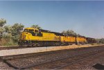Tied down coal train